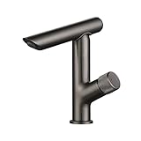 X&Z-XAOY Waschbecken Wasserhahn Messing Waschbecken Mischbatterie Schwenkbarer Waschbecken Wasserhahn Einhand-Einloch-Badarmatur Toilettenarmatur Zur Deckmontag