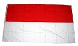 Flaggenking Schützenfest Fahne, rot/weiß, 150 x 90