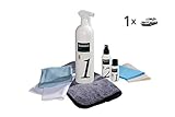 Premium Nanoversiegelung/Keramikversiegelung - Nanotol Autopflege Set S (reicht für 1 KFZ) / Universell anwendbar auf Lack, Autoglas, Felgen, GF