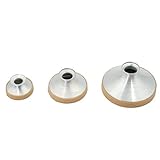 XIAOFANG Tenor Sopran-Alt Saxophon-Stumm-Aluminium Sax Ton Dämpfer Mute Schalldämpfer Zubehö