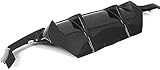 AGRF Spoiler Fit Für BMW 5Er F10 M-Sport 528I 530I 535I 550I 2011-2017 Kohlefaser Cf Heckstoßstange Lip Diffusor Spoiler Body
