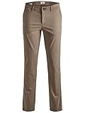 JACK & JONES Herren JJIMARCO JJBOWIE SA BEIGE Plus Chinohose, W48/L32