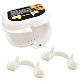 AJDSK Retractable Vampire Fangs, 2 Stücke Karneval Vampirzähne Reißzähne, Horror Party Vampirzähne, Realistische Silikon Wiederverwendbare Vampirzähne Reißzähne, Für Kinder Erw