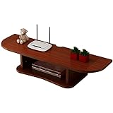 CHENXU WiFi Router Regal Aufbewahrungsbox Fernseher Set-Top-Box Aufbewahrungsbox-Router-Wandmontage-Rack Perforation-freie Wand W-LAN Speicherbox-Schlafzimmer-Router-Aufbewahrungsbox
