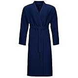 Vossen Damen & Herren Bademantel Wellington-L winternight, XXL