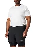 GORE WEAR R5 2in1 Herren Laufhose, L, schw