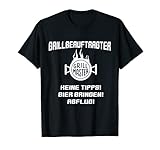 Grillen Sommer Bier Grillbeauftragter Fleisch lustiger Gag T-S