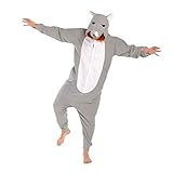 FORLADY Erwachsene Pyjamas Leistungskostüm Tier Onesie Erwachsener Unisex