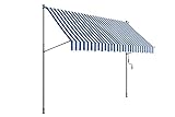 empasa Klemm-Markise 'ILANGA', UV-beständig und höhenverstellbar, Verschiedene Größen, 150 cm, 200 cm, 300 cm oder 400 cm x 120