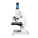 Verbundmikroskop Anfängermikroskop LED Und Spiegelbeleuchtung Mit WF20X Okular Erwachsene Studentenk