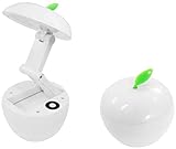 Eaxus® USB Apfellampe - ? LED Tischleuchte im Apfeldesign, dimmbar, Weiß