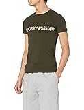 Emporio Armani Underwear Mens Megalogo T-Shirt, Military, M
