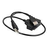 ERZU A/O SATA auf USB 2.0 Kabeladapter für 2,5 Zoll HDD SSD Festplattenanschluss 22 Pin 7+15 SATA 1 2 3 Ex