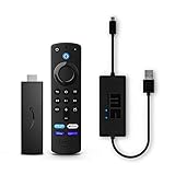 Fire TV Stick mit Alexa-Sprachfernbedienung + Mission-USB-Ladekabel (kein Wechselstrom-Ladeadapter erforderlich)