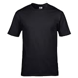 Gildan – T-Shirt 100% Baumwolle – Herren XL schw