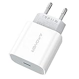 Amoner 20w USB C Ladegerät USB C Netzteil für iPhone USB C Ladeadapter Schnellladegerät kompatibel mit iPhone 13，13 pro,13 pro max, 12,12mini,12 Pro,12 Pro Max,11,11 Pro,11 Pro Max,neu SE,XR (weiß)