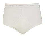 Jockey Classic Baumwolle Rib Y-Front Brief Weiß 2XL