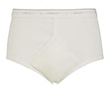 Jockey Classic Cotton Rib Y-Front Brief, White, L