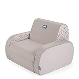 Chicco Twist Kindersessel Umwandelbar in Chaise Longue und Sofa, Kindersessel mit 3 Konfigurationen, Bequem und Leicht, Umwandelbar mit 1 Handgriff - für Kinder ab 12 M
