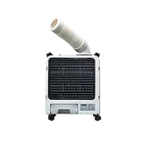 KOOWARM Gewerblicher Luftkühler - 500 W tragbare Klimaanlage, mobiler Spot-Kühler für den Innen- und Außenbereich, industrieller elektrischer Luftkühler und Luftentfeuchter, 220m³/h，18~45℃，6000BTU