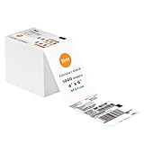 Tera Shipping Labels Thermoetiketten Versandetiketten 100 x 150mm x 1000 Labels für Verschiedene Drucker BPA-Frei Wischfrei Selbstklebende Adressetiketten, BA0003