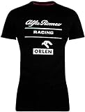 Damen-T-Shirt Alfa Romeo Essential Team F1 Racing Official Formel 1 Gr. XXL, Schw