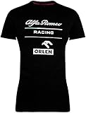 Damen-T-Shirt Alfa Romeo Essential Team F1 Racing Official Formel 1 Gr. XXL, Schw