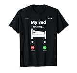 My Bed is calling Mein Bett ruft - Anruf Display Smartphone T-S