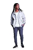 Champion Herren Men's Stormshell Full Zip Hoodie Kapuzenpullover, Oxford-Grau, XXX-Larg