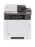 Kyocera Klimaschutz.System Ecosys M5521cdn Farblaser Multifunktionsdrucker. Drucker, Kopierer, Scanner, Faxgerät. Inkl. Mobile-Print-Funktion. Amazon Dash Replenishment-Kompatib