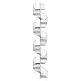 Spindeltreppe außen Scalant mit Alu-Set SCARVO XXL 225, 1064-1176 cm, 52 Stufen, 225