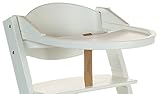 Treppy 1014 ein zusätzlicher Schreibtisch zum Kinderstuhl Playtray, weiß