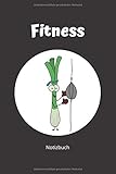 Fitness Notizbuch: Fitness Notizbuch - Tolles kariertes Notizbuch - 120 karierte Seiten um Trainingsprogramme und Fortschritte festzuhalten | ca. ... Übungsleiter, Couch und T