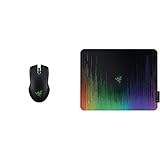 Razer Lancehead Wireless (2019) - Kabellose Höchstleistung in Gamingqualität, Grau & Sphex V2 Gaming Mauspad Medium (mit ultradünner Oberfläche, Gaming Mausmatte optimiert für alle Sensortypen)