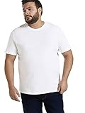 TOM TAILOR Men+ Herren 1018735 Plussize Basic T Shirt Im Doppelpack, 20000 - White, 4XL Große Größen EU