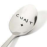 Lustiger Löffel mit Gravur, Edelstahl, Motivierender Kaffee-Teelöffel, Geschenk für Männer, Frauen, Freunde, Geburtstag, Abschluss, Weihnachtsgeschenk