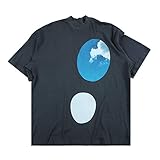 T-Shirt mit Aufschrift „Nagri John 8:33“ und „Jesus is King“, kurzärmelig, Graphikdruck, himmelförmiges Muster, T-Shirt aus Baumwolle -  G