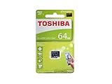 Toshiba M203/EA, 64GB, microSDXC 64GB Class 10 UHS-I Flash-Speicher (64GB, microSDXC, 64GB, MicroSDXC, Class 10, UHS-I, 100MB/s, schwarz)