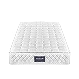 Federkernmatratze 900x200, 7-Zonen Taschenfederkernmatratze, Härtegrad H3, 25cm Höhe, 100 Nächte Probeschlafen, Ergonomisches Desig