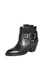 See by Chloe Damen Eddie Stiefeletten Western Boots Nero Schwarz, Schwarz (schwarz), 37.5 EU