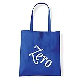 Art T-shirt, Shoulder Zero Zero, Shopper, Meer, z-zero-bag-blu, Blau, z-zero-bag-blu Einheitsgröß