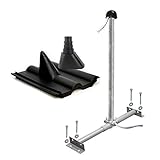 PremiumX Basic Dachsparrenhalter-Montageset 100cm Mast Sparrenhalter für Satellitenschüssel Satelliten-Antenne | SAT Montagezubehö