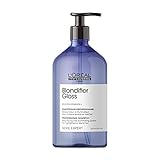 L'Oréal Professionnel | Nährendes Haarshampoo für blondes und blondiertes Haar, Açaibeeren-Extrakt, Serie Expert, Blondifier Shampoo Gloss, 750