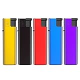 ASHTRAY Aufblasbares tragbares Feuerzeug, winddichtes Feuerzeug, Metallschale, Einwegfeuerzeug, Kerzenfeuerzeug (Mehrfarbig)