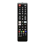 QJGBEIA TV-Fernbedienung Universal Fernbedienung für BN59-01315B 01315A Gebrauch für Samsung LED LCD UHD HD 4K 8k Ultrac QLED Smart WiFi HDR TV Einfaches Design (Color : Black)