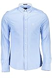 GANT Herren TP Pique SOLID Slim BD, Capri Blue, L