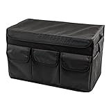 Pisamhid Auto Organizer Kofferraum Organizer Kofferraumtasche Mit Spanngurten Kofferraum Organizer Kofferraumtasche Auto Kofferraum Organizer Mit Mehreren Fächern Kofferraum Oxford-S