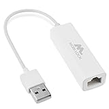 Mobi Lock USB-Ethernet (LAN) Netzwerkadapter Kompatibel mit MacBook Air, Pro, iMac, Laptop und PC, Ethernet-USB kompatibel mit Windows 10/8.1/8 / 7 / Vista/XP und Mac OSX 10.6/10.7/10.8/10.9/10.10