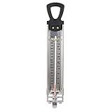 Marmeladen-Thermometer, Hausgemachtes Zuckerthermometer ℉/℃ Doppelskalen-Temperaturanzeige Zum Aufhängen von Süßigkeiten-Thermometer Zum Kochen von Marmeladen-Zucker-Karamell-Süßw