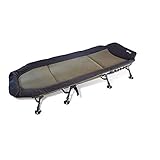 CarpOn 8-Bein XXL 5 Season Angelliege Karpfenliege Liege Camping Bed Outdoor Bett Camping 208 cm Lang belastbar 170 KG